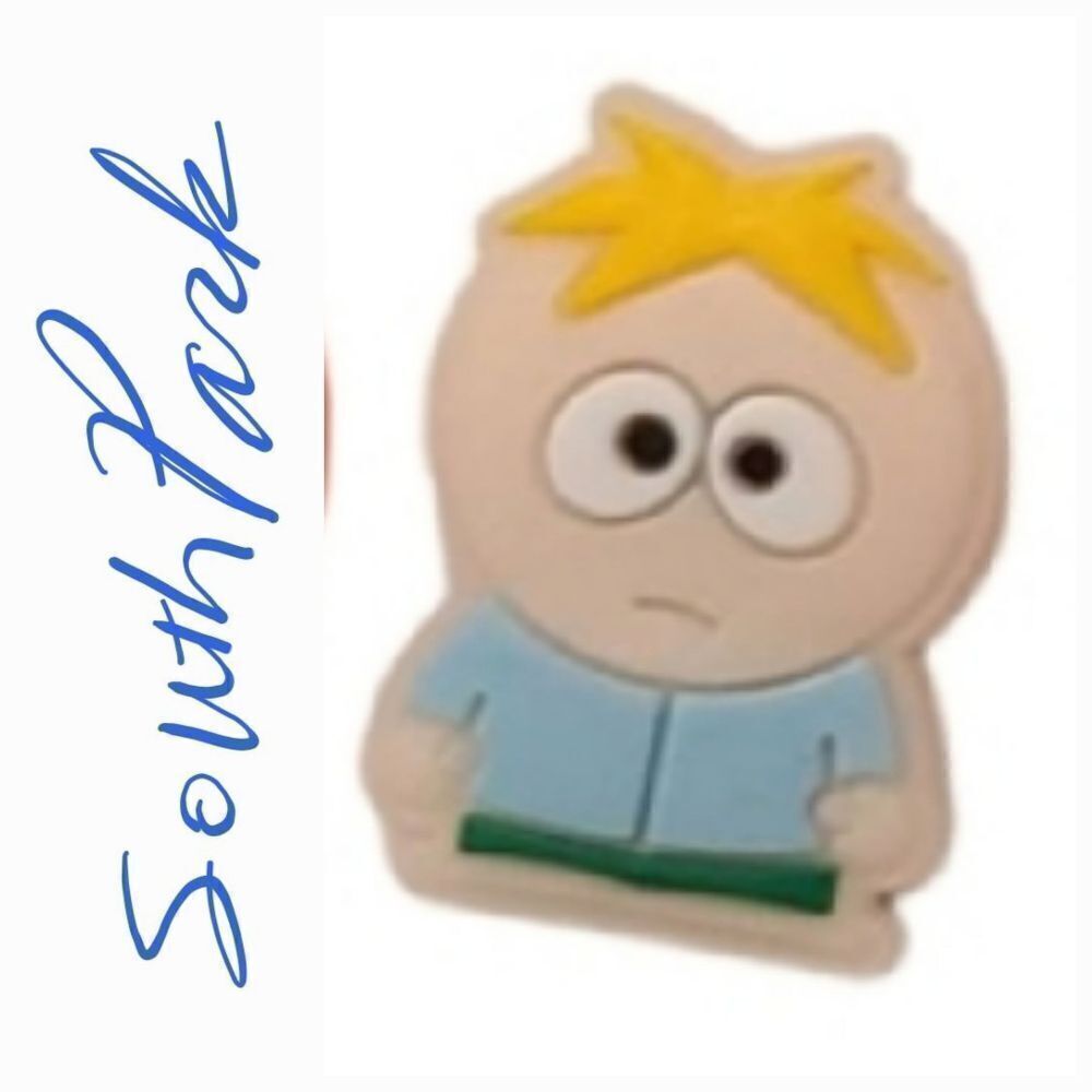 6/$20 Croc Charm * Butters Stotch South Park * Clog Shoe Jewelry Comedy Central